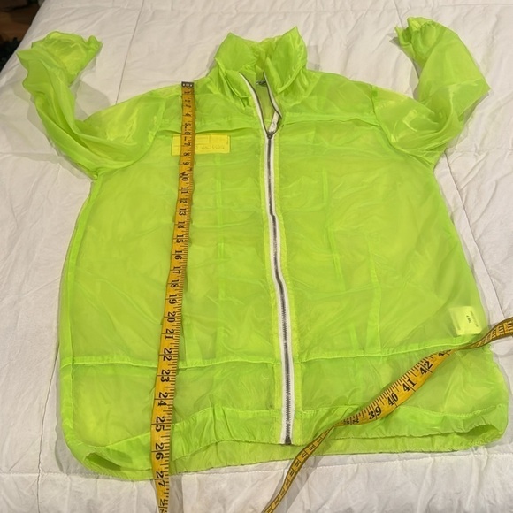 John John 🔥neon apple green lite  running jacket - Picture 9 of 11